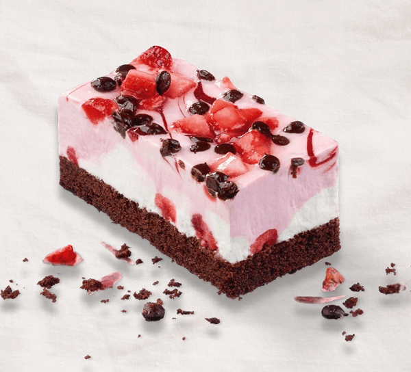 Erdbeerschnitte vegan