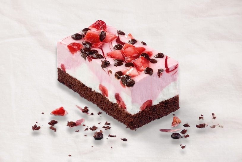 Erdbeerschnitte vegan
