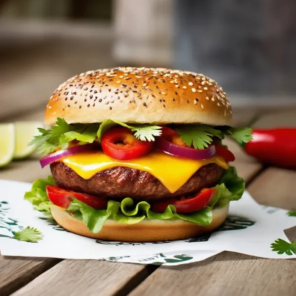 Pflancy Cheezze-Burger (pflanzlich/vegan)