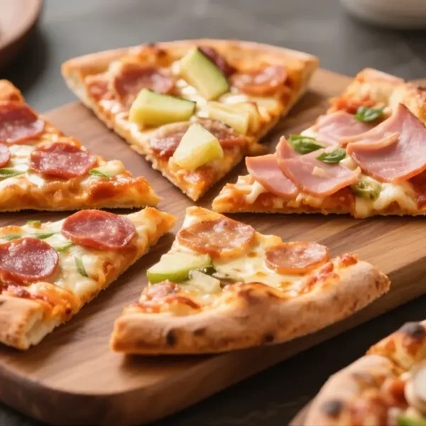 CRUSTY Pizza Variation Pizza Slices