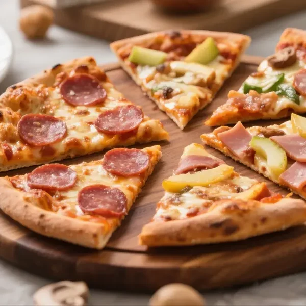 CRUSTY Pizza Variation Pizza Slices