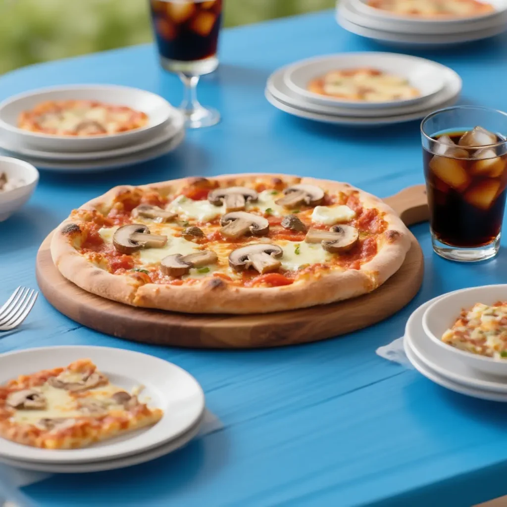 CRUSTY Premium Frozen Pizza Funghi