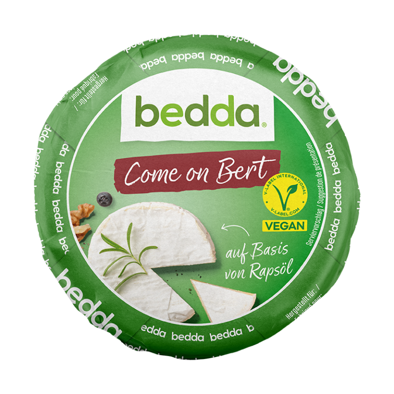 bedda Come on Bert - die Weichkäsealternative - Packung