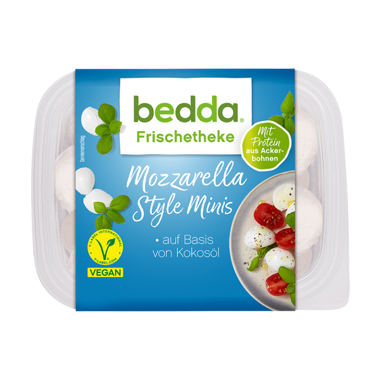 bedda Mozzarella Style Minis Packung