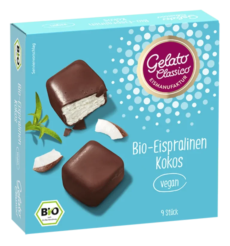 Bio-Eispralinen Kokos by Gelato Classico