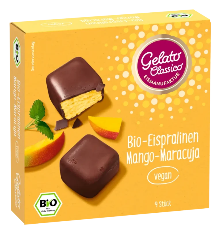 Bio-Eispralinen Mango-Maracuja by Gelato Classico