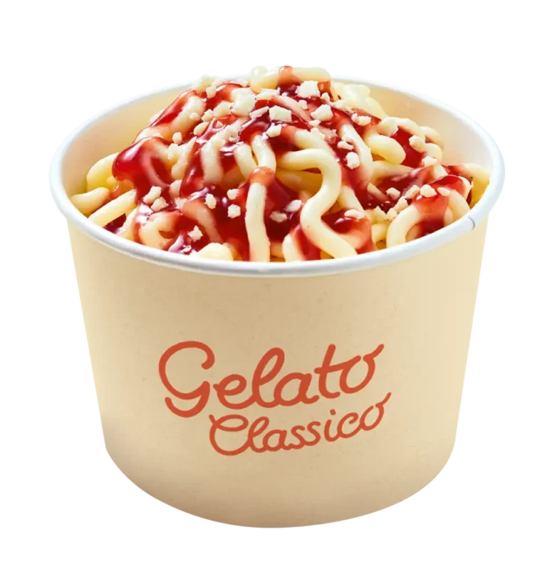 Bio-Spaghetti Eis by Gelato Classico