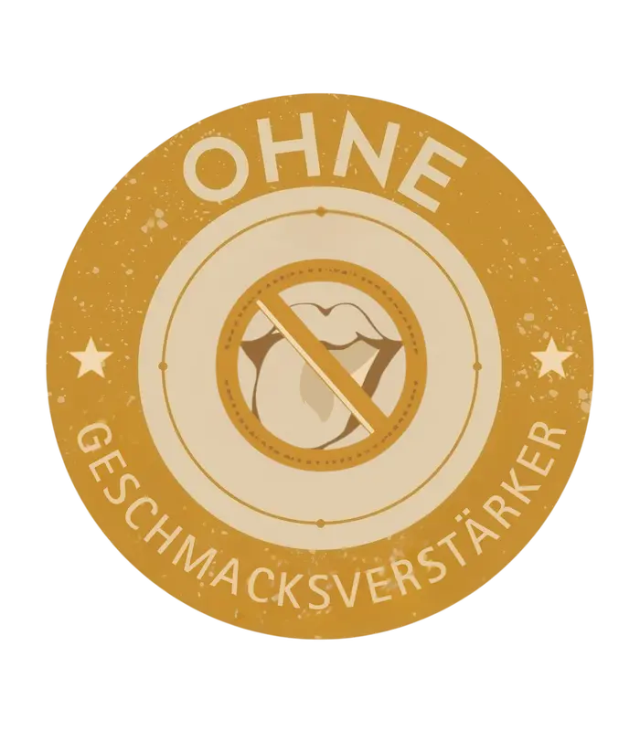 Ohne Geschmacksverstärker