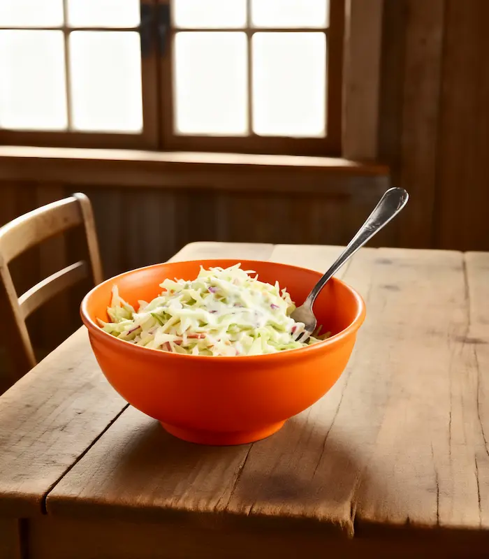 American Coleslaw presented by foodie
