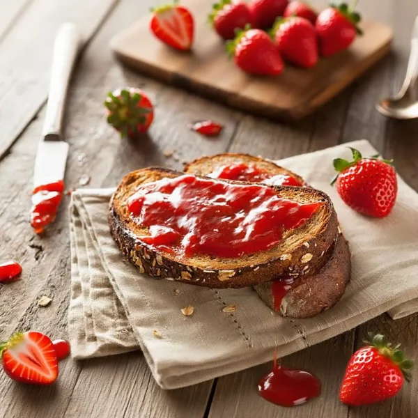 Erdbeer-Marmelade vom Hof